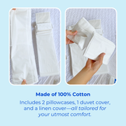 10 Travel Bedding Set Bundle