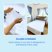 10 Travel Bedding Set Bundle